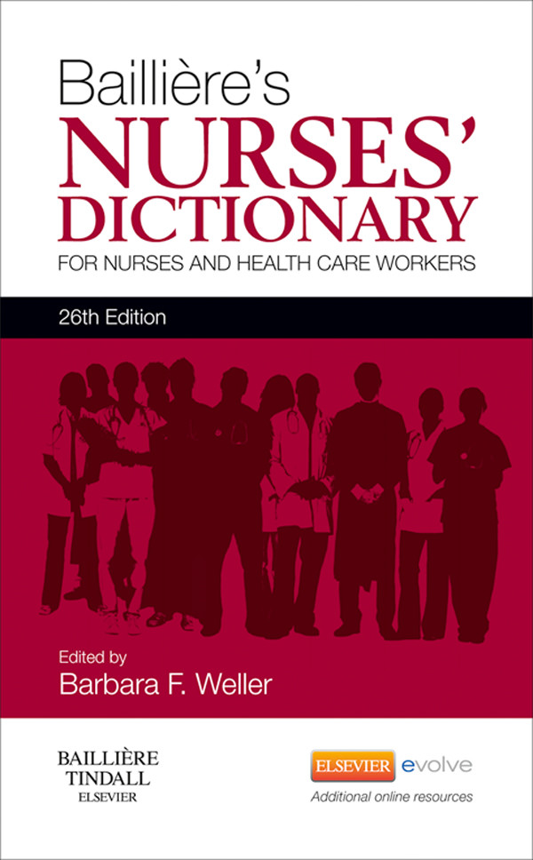 Cover Bailliere's Nurses' Dictionary
