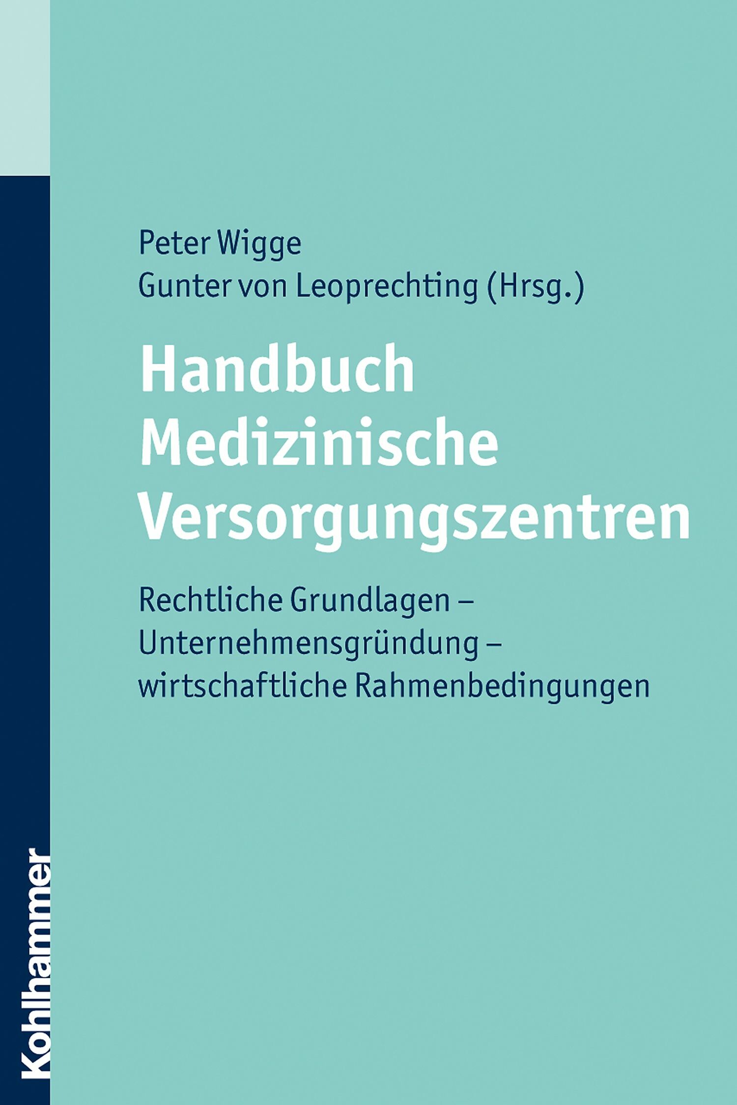 Cover Handbuch Medizinische Versorgungszentren