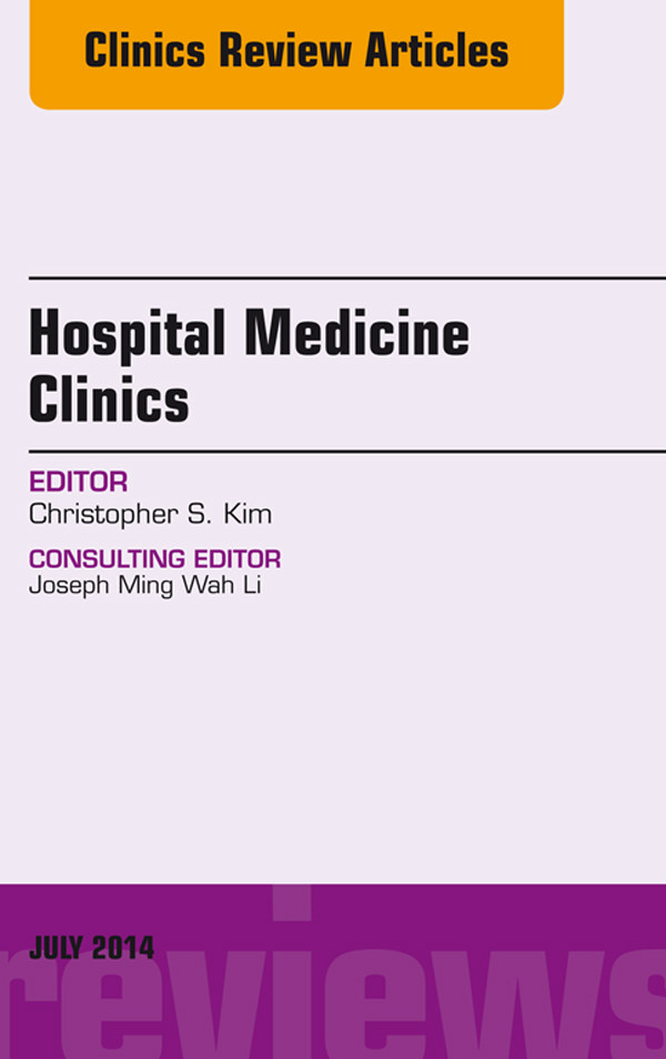 Cover Volume 3, Issue 3, An Issue of Hospital Medicine Clinics,