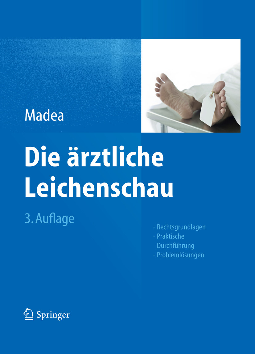 Cover Die ärztliche Leichenschau