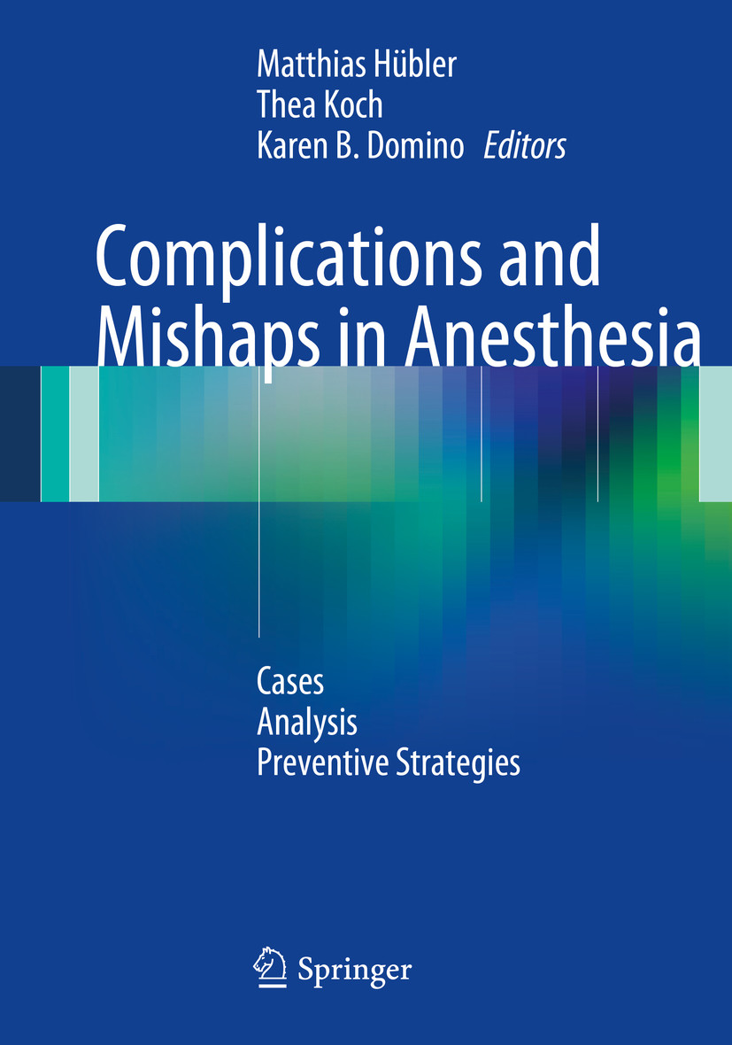Cover Complications and Mishaps in Anesthesia