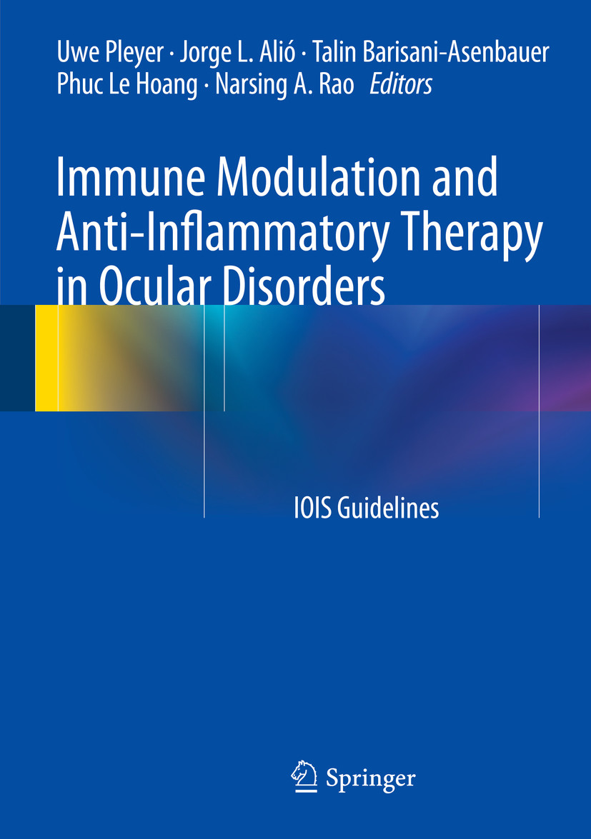Cover Immune Modulation and Anti-Inflammatory Therapy in Ocular Disorders
