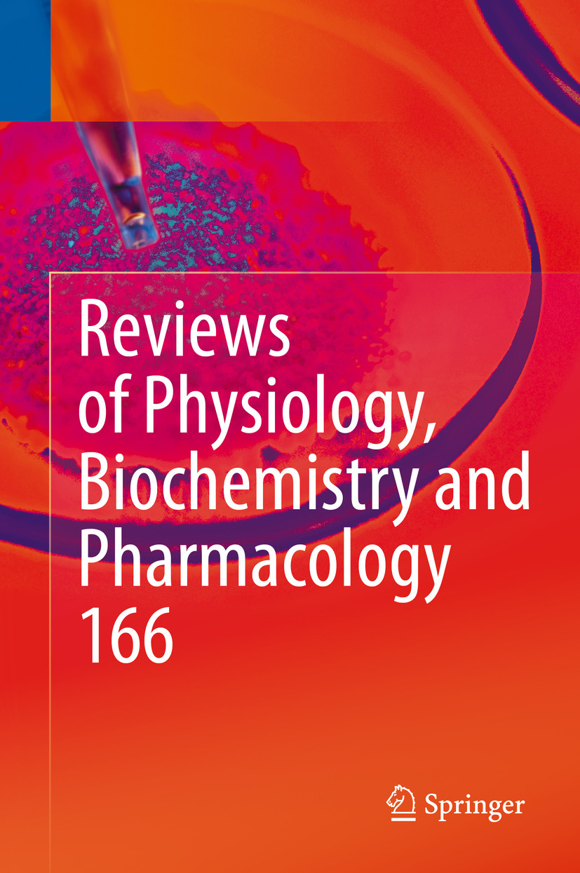 Cover Reviews of Physiology, Biochemistry and Pharmacology 166