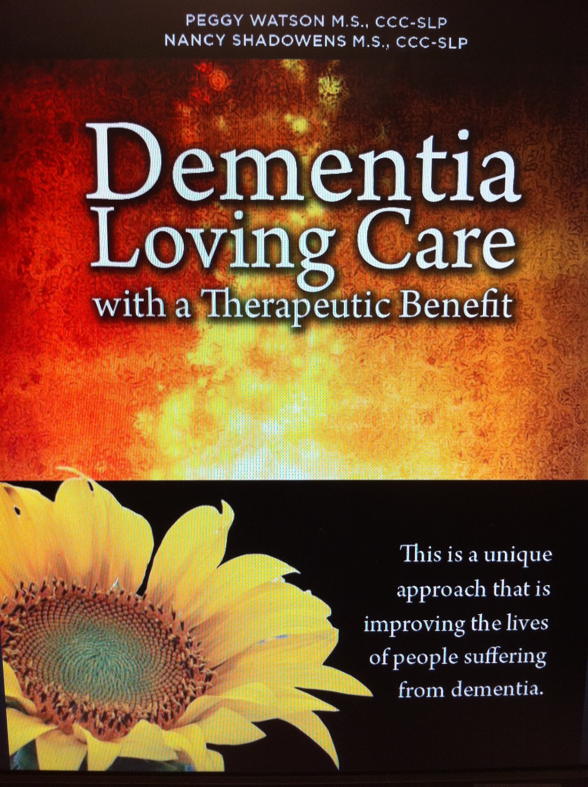 Cover Dementia: Loving Care with a Therapeutic Benefit