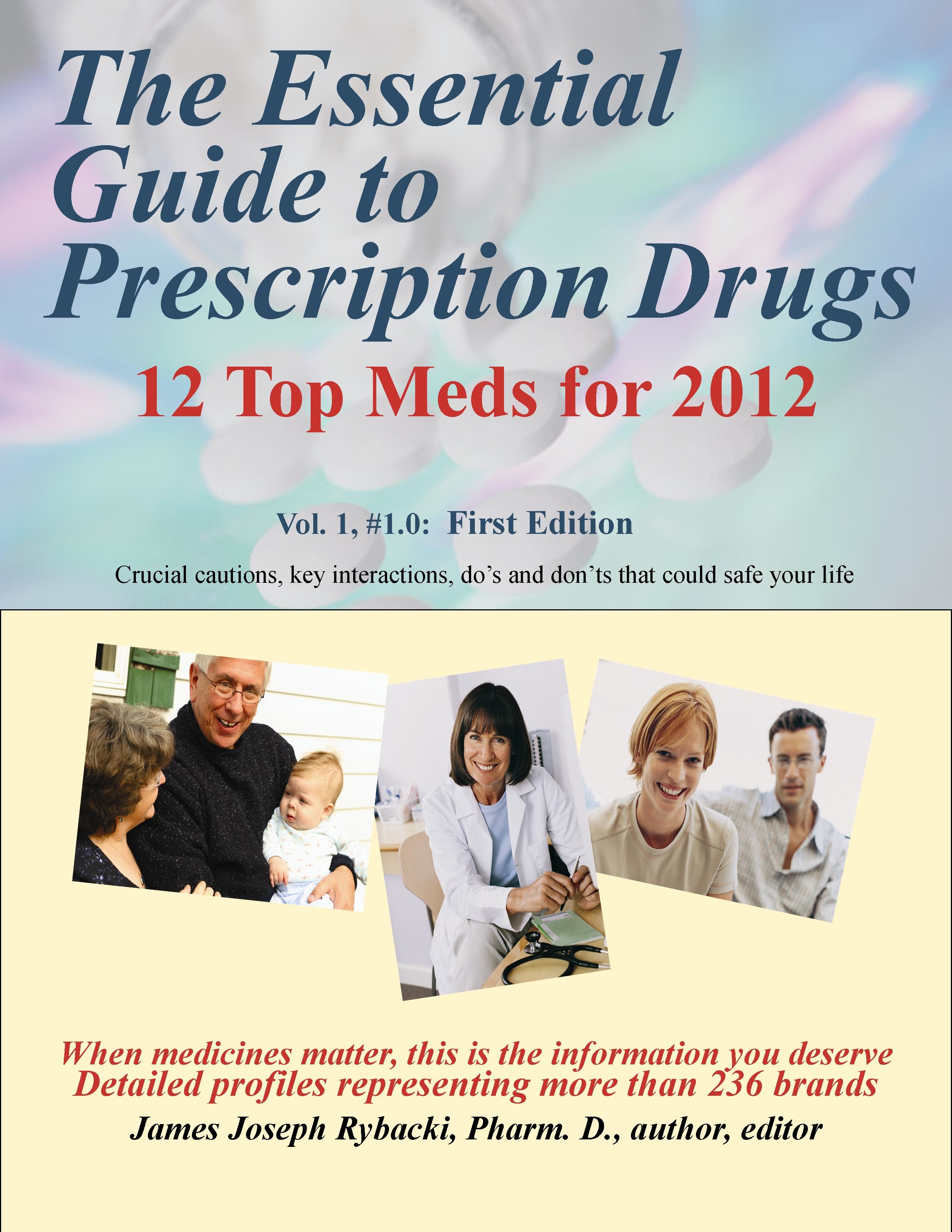 Cover The Essential Guide to Prescription Drugs, 12 Top Meds for 2012