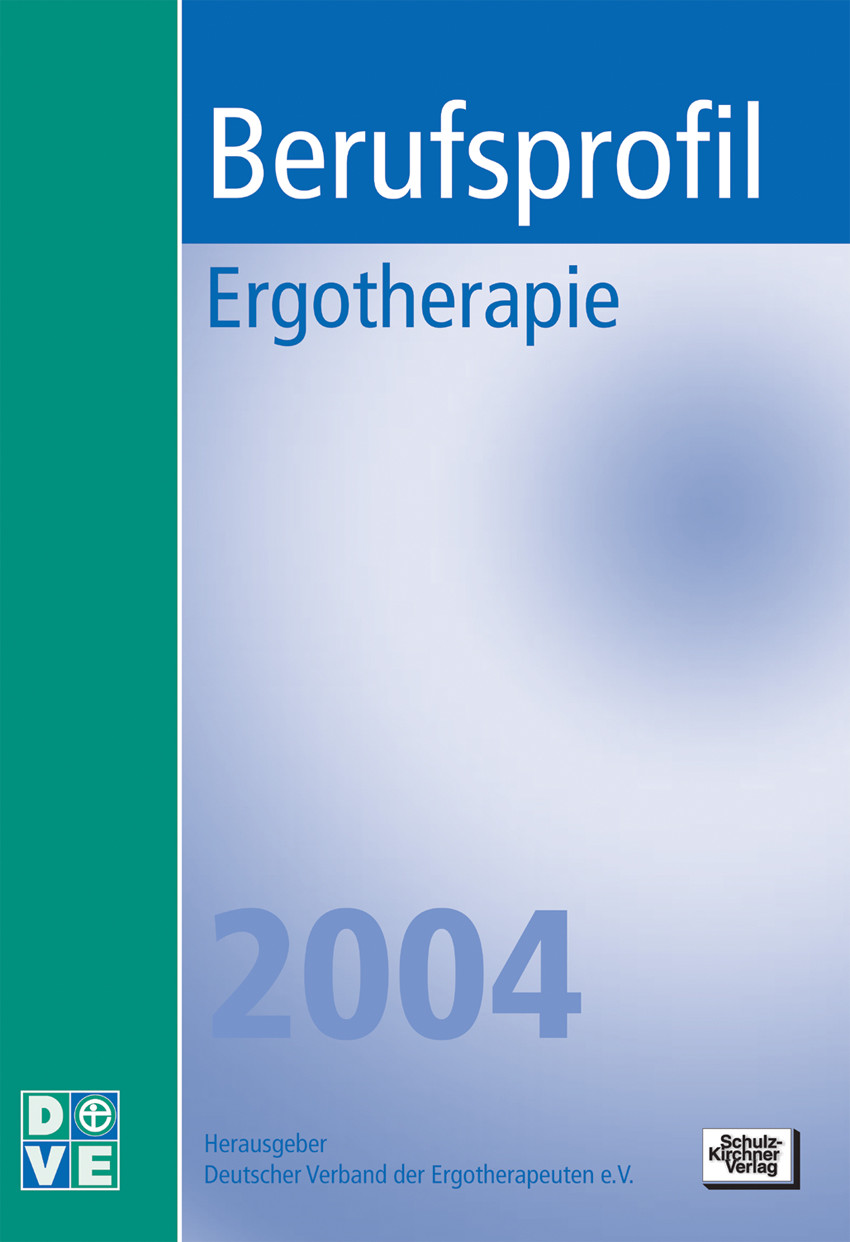 Cover Berufsprofil Ergotherapie 2004