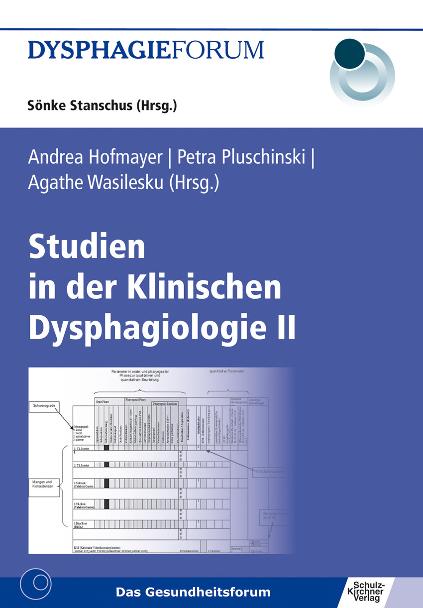 Cover Studien in der Klinischen Dysphagiologie II