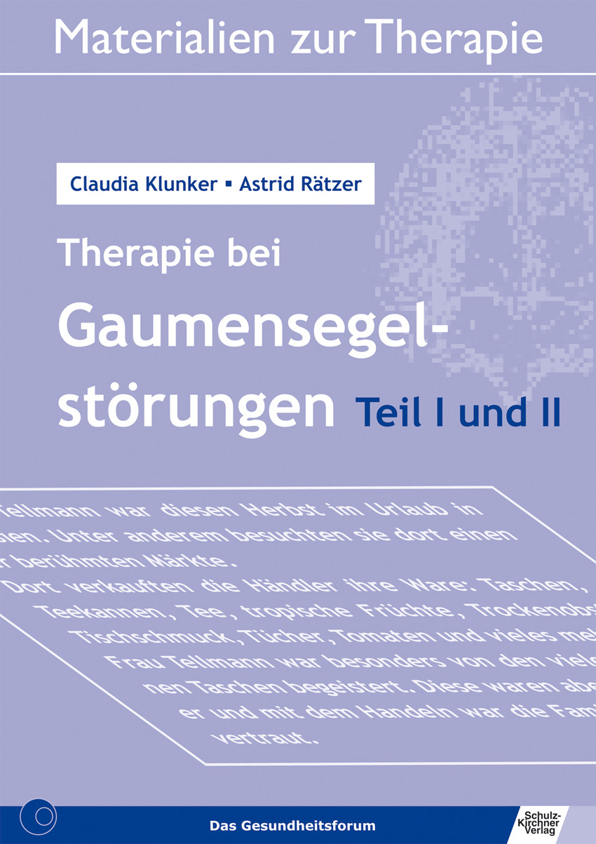 Cover Therapie bei Gaumensegelstörungen Teil 1 und 2