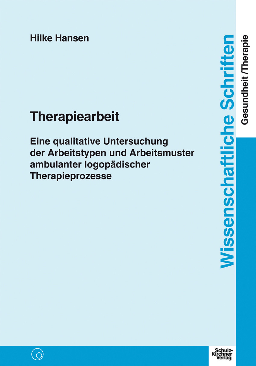 Cover Therapiearbeit