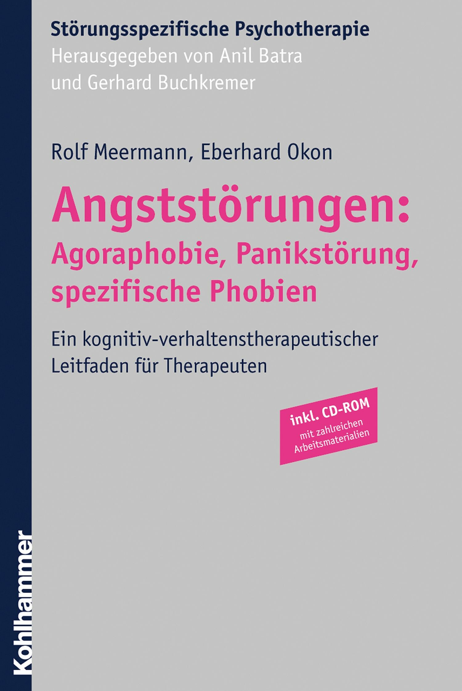 Cover Angststörungen: Agoraphobie, Panikstörung, spezifische Phobien