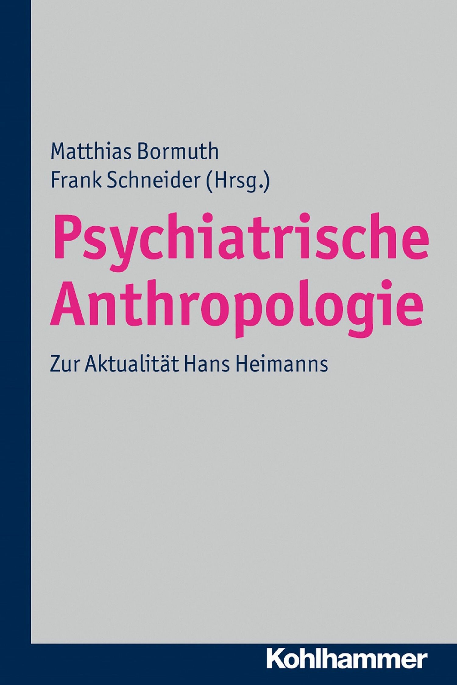 Cover Psychiatrische Anthropologie