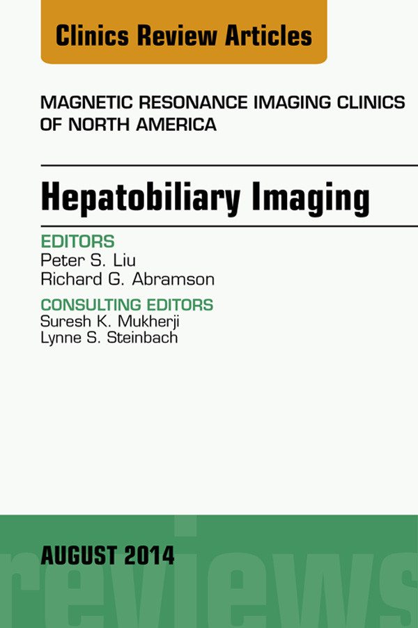 Cover Hepatobiliary Imaging, An Issue of Magnetic Resonance Imaging Clinics of North America,