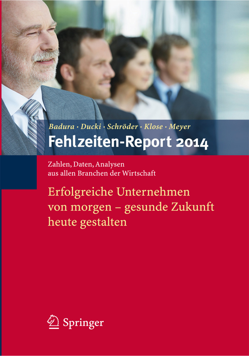 Cover Fehlzeiten-Report 2014