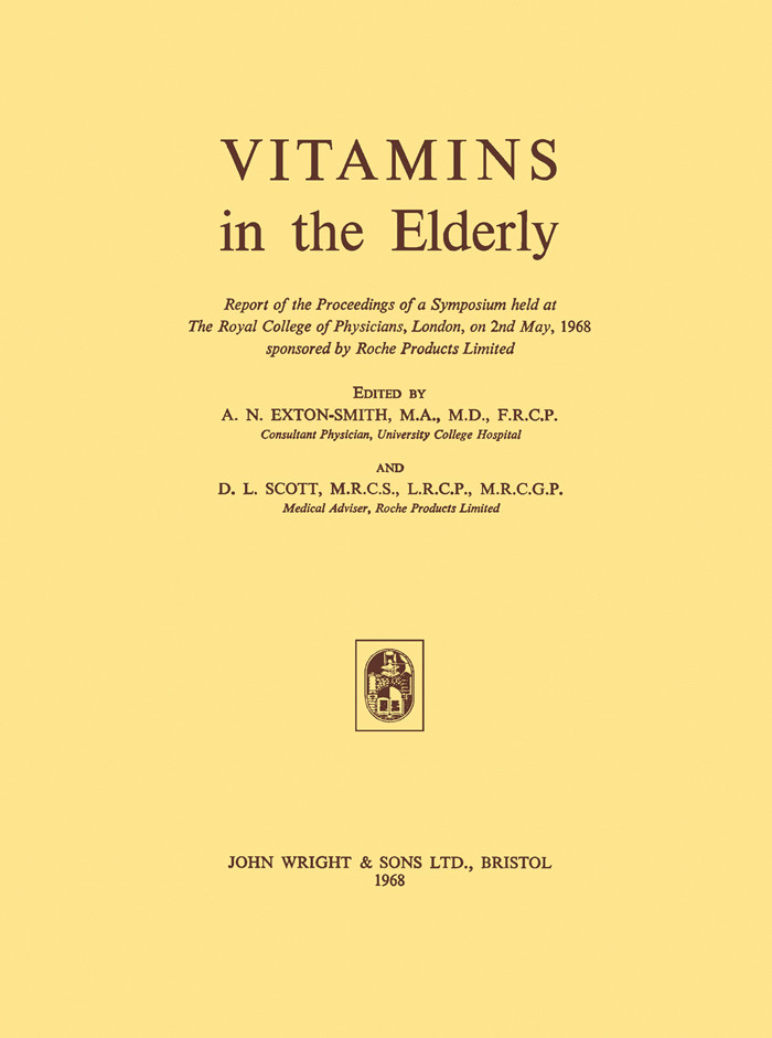 Vitamins in the Elderly
