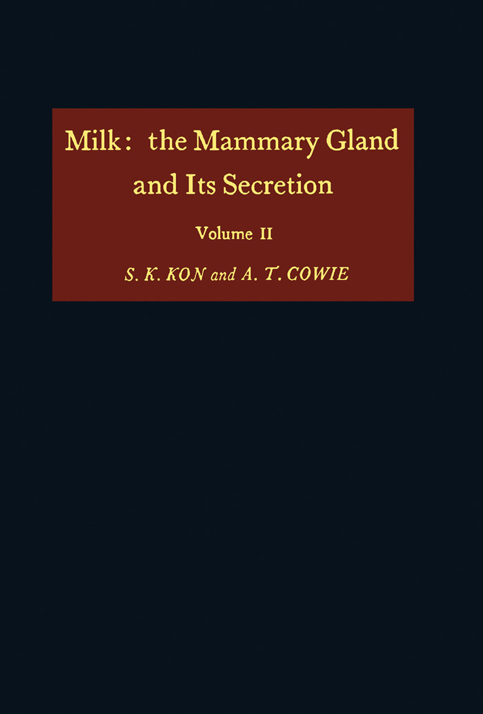 Cover Milk: the Mammary Gland and Its Secretion