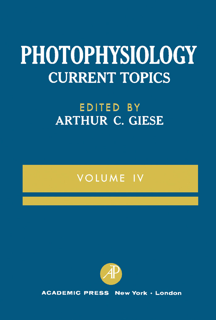 Cover Photophysiology