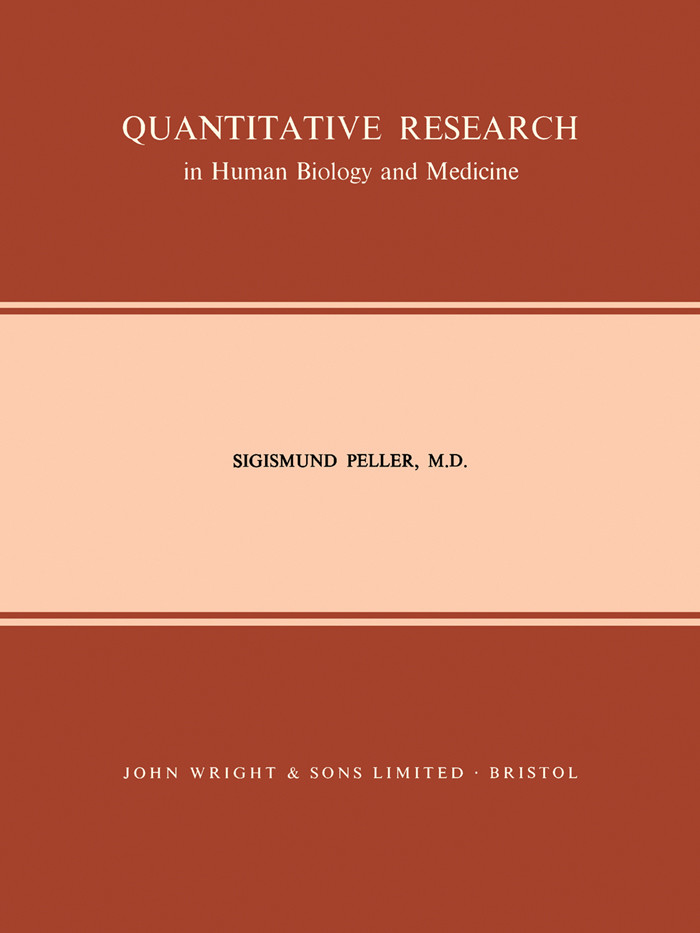 Quantitative Research in Human Biology and Medicine