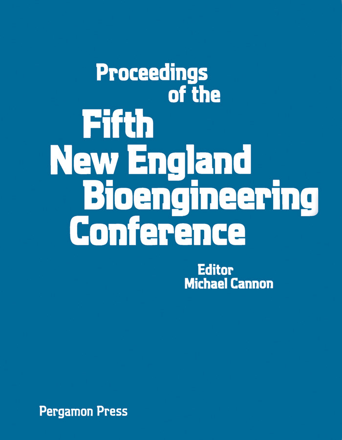 Cover Proceedings of the Fifth New England Bioengineering Conference