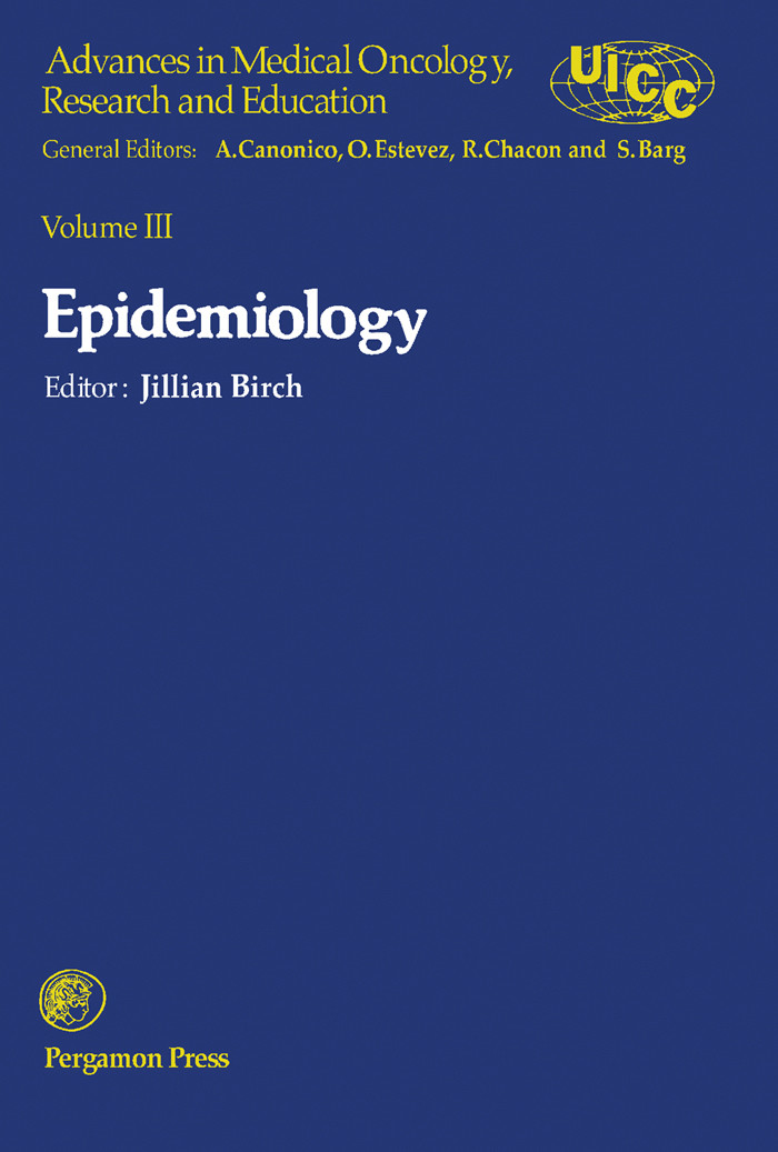 Cover Epidemiology