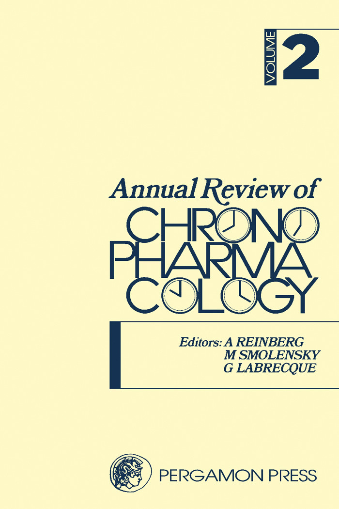 Annual Review of Chronopharmacology