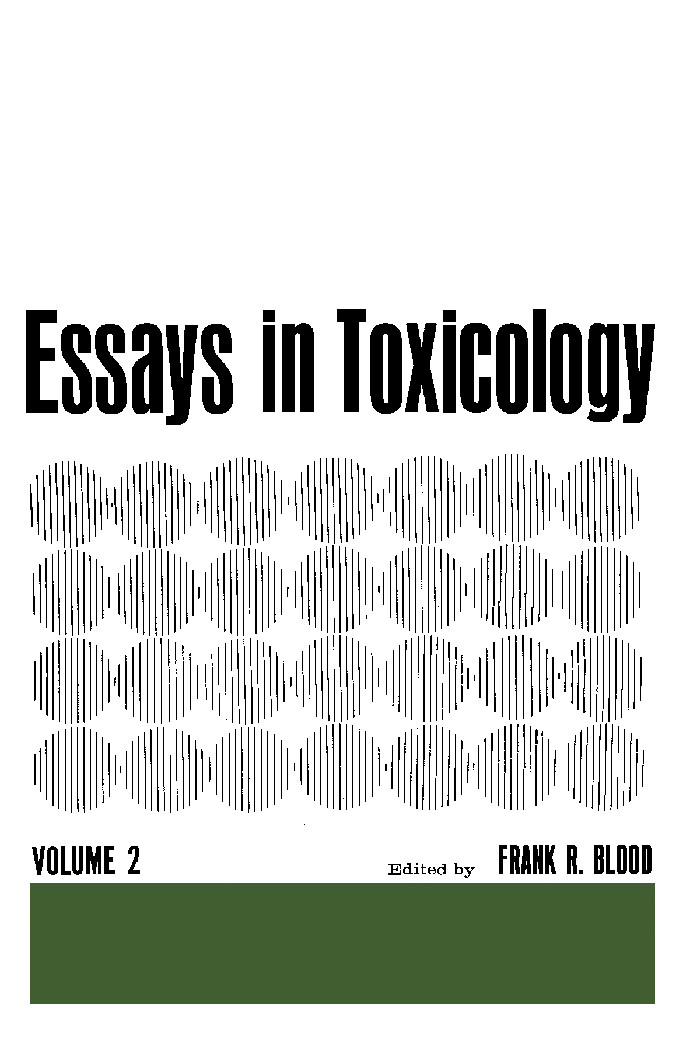 Essays in Toxicology