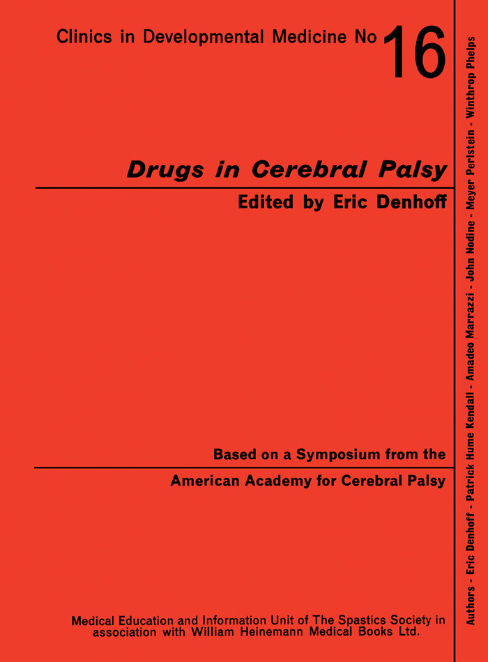 Drugs in Cerebral Palsy