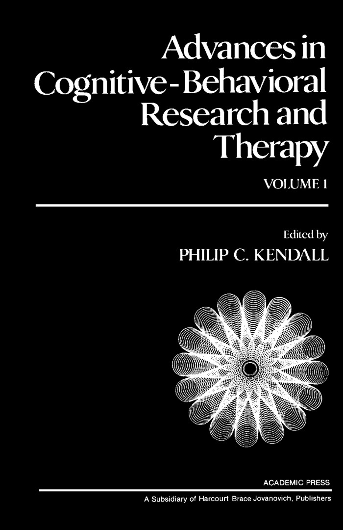 Cover Advances in Cognitive-Behavioral Research and Therapy