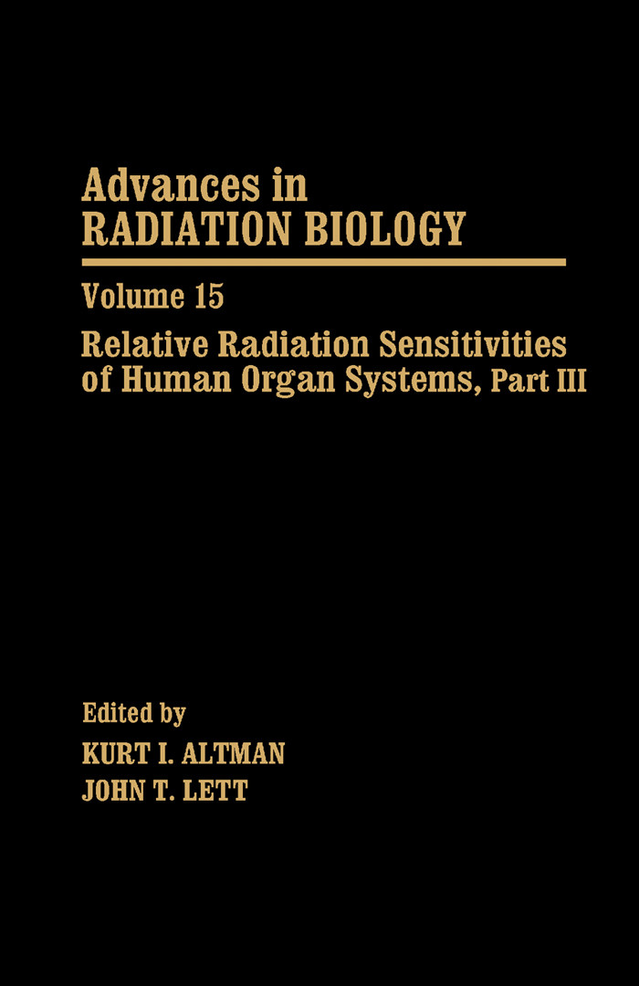 Relative Radiation Sensitivities of Human Organ Systems