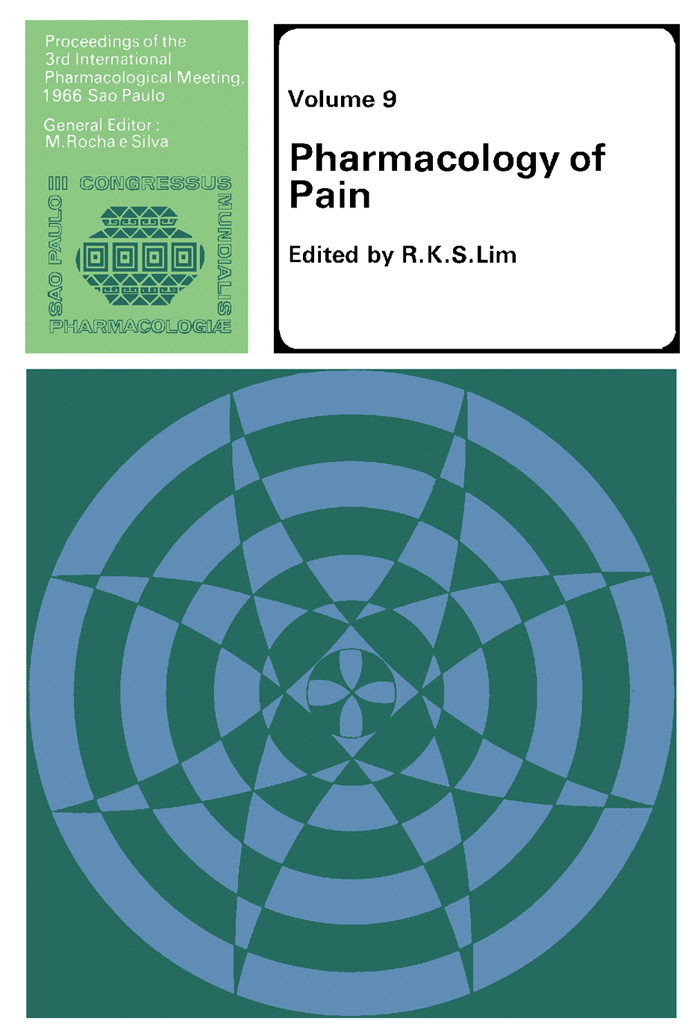 Pharmacology of Pain