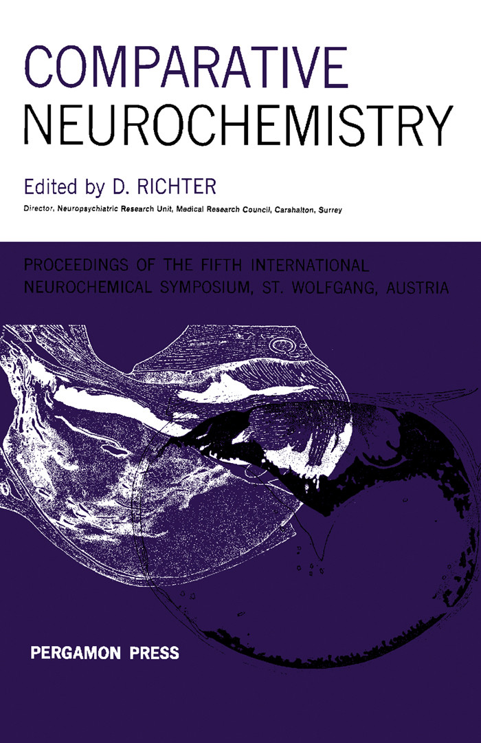 Cover Comparative Neurochemistry