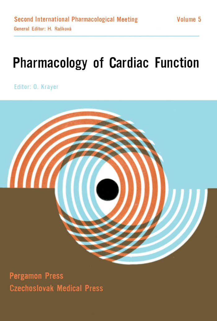 Cover Pharmacology of Cardiac Function
