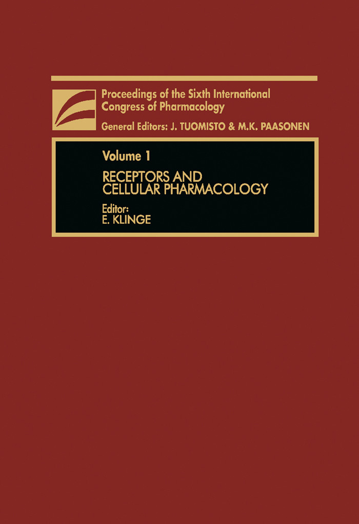 Receptors and Cellular Pharmacology