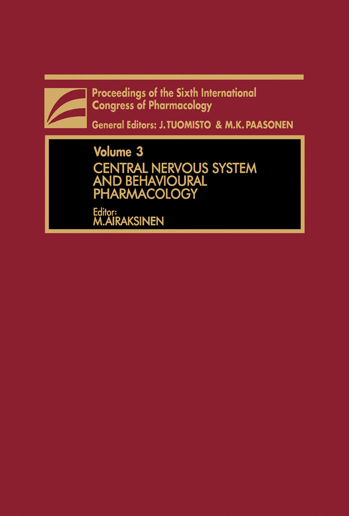 CNS and Behavioural Pharmacology