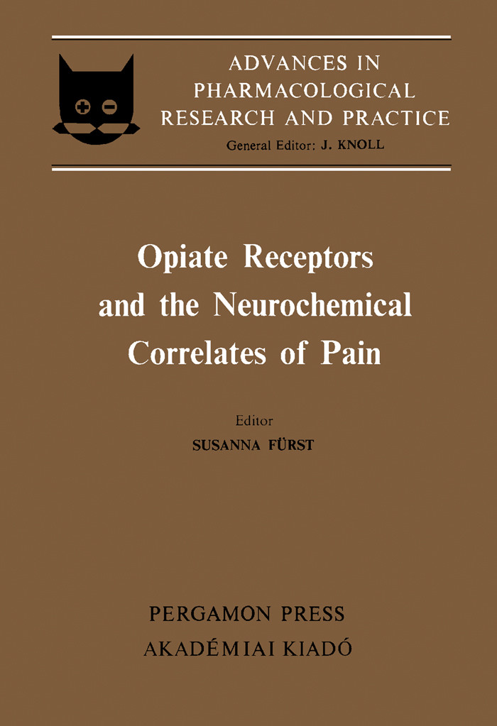 Cover Opiate Receptors and the Neurochemical Correlates of Pain