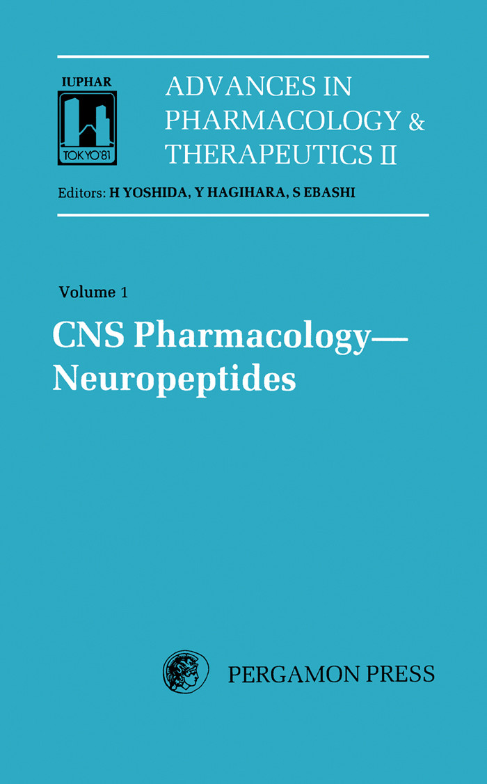 Cover CNS Pharmacology Neuropeptides