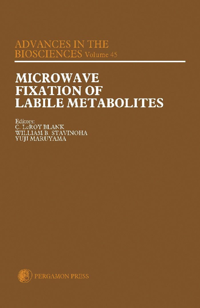 Microwave Fixation of Labile Metabolites