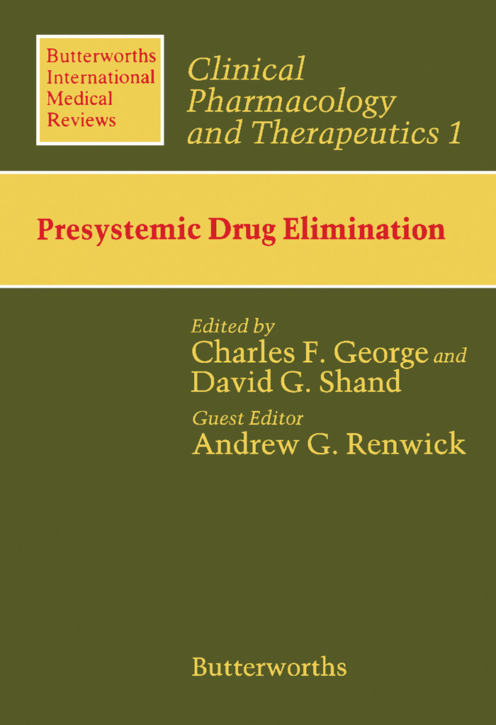 Presystemic Drug Elimination