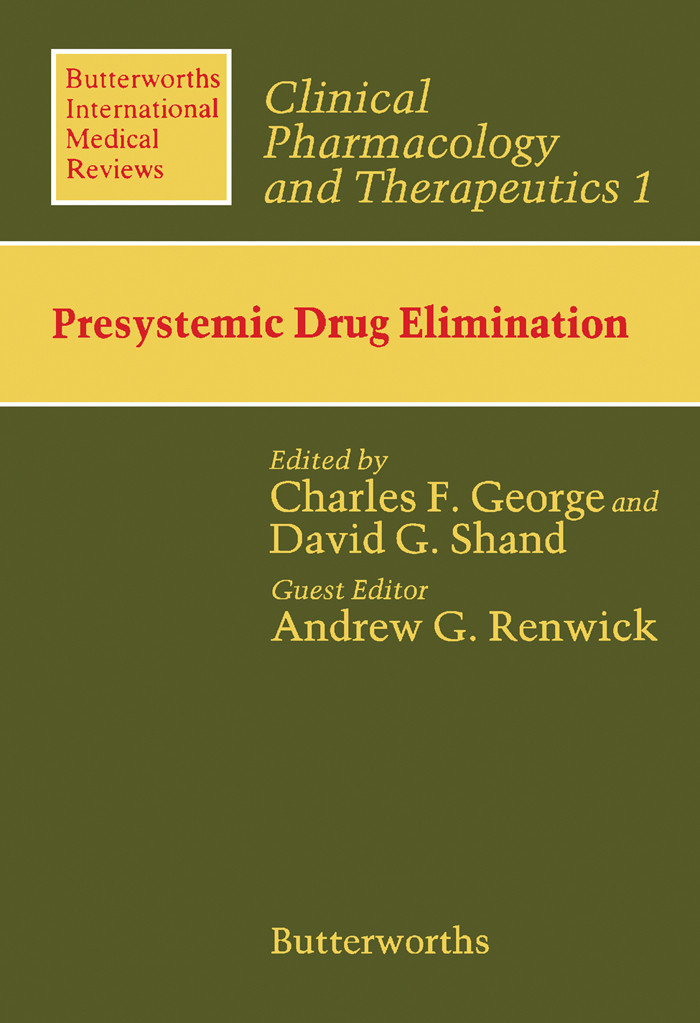 Cover Presystemic Drug Elimination