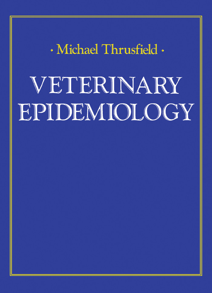Cover Veterinary Epidemiology