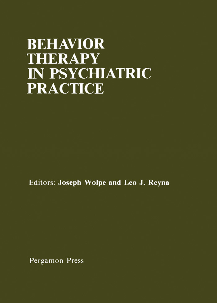 Cover Behavior Therapy in Psychiatric Practice
