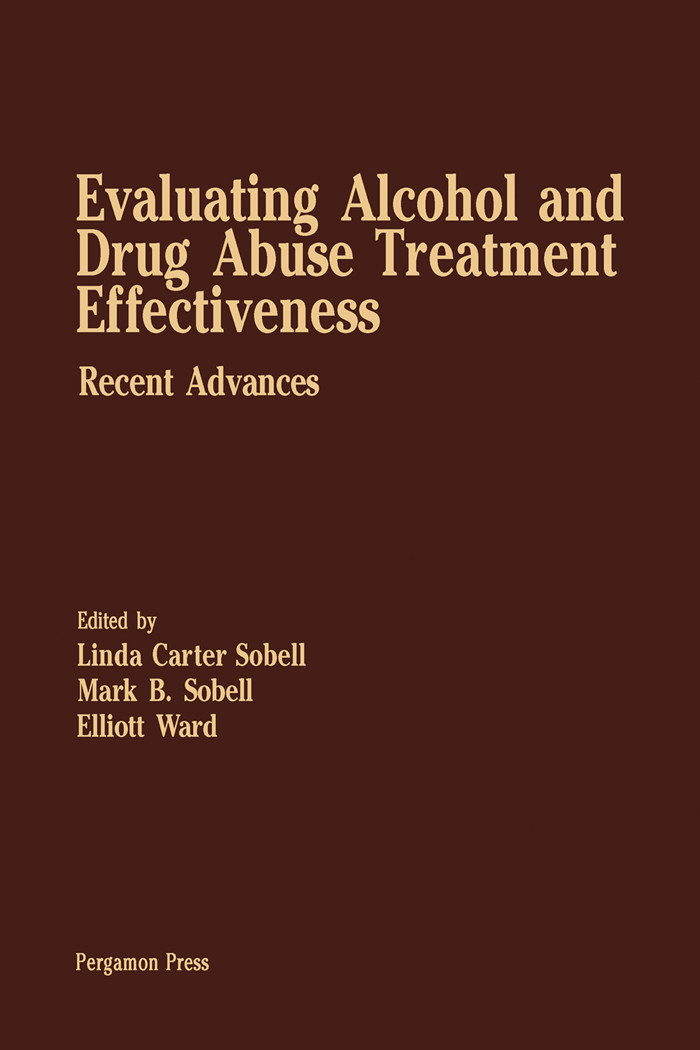 Cover Evaluating Alcohol and Drug Abuse Treatment Effectiveness