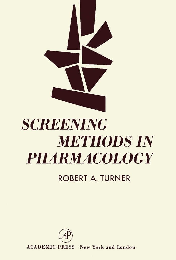 Screening Methods in Pharmacology