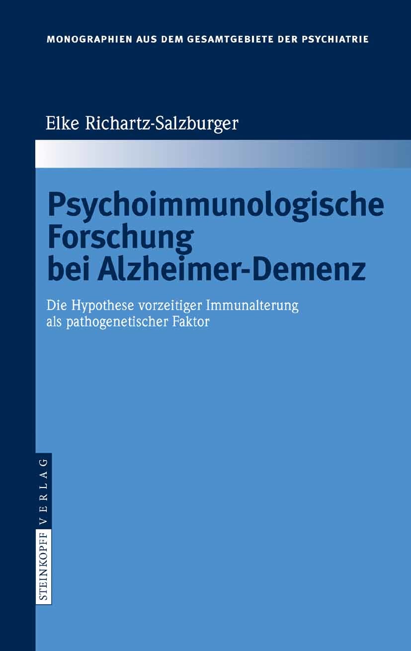 Cover Psychoimmunologische Forschung bei Alzheimer-Demenz