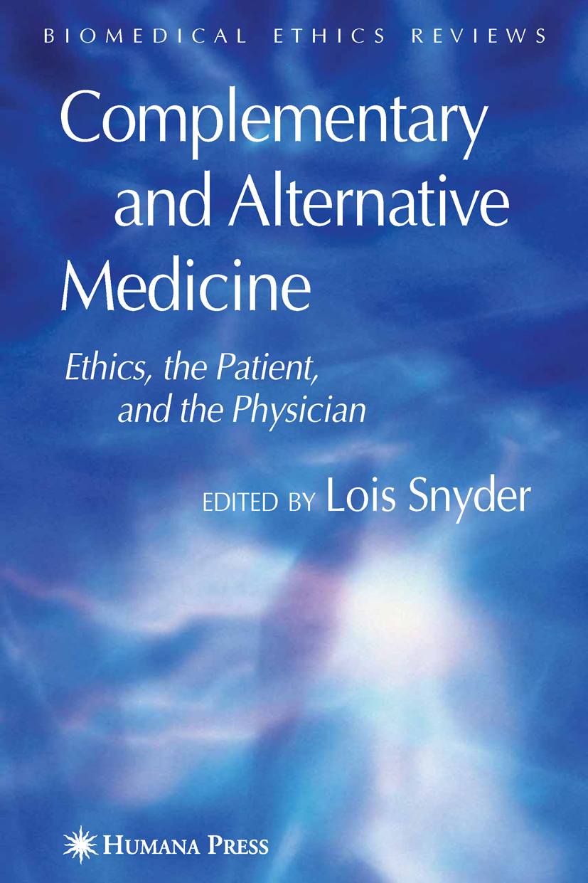 Cover Complementary and Alternative Medicine