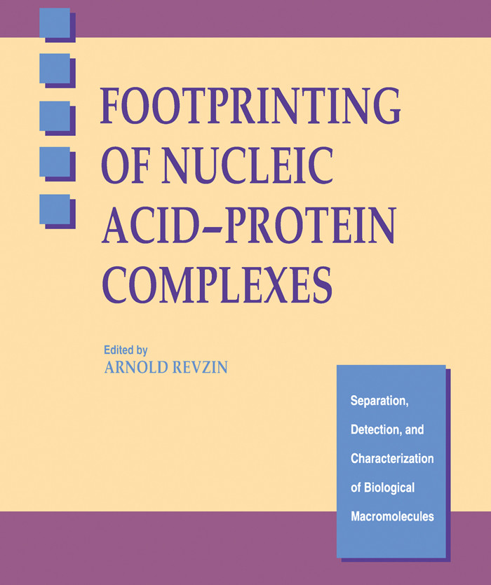 Footprinting of Nucleic Acid-Protein Complexes