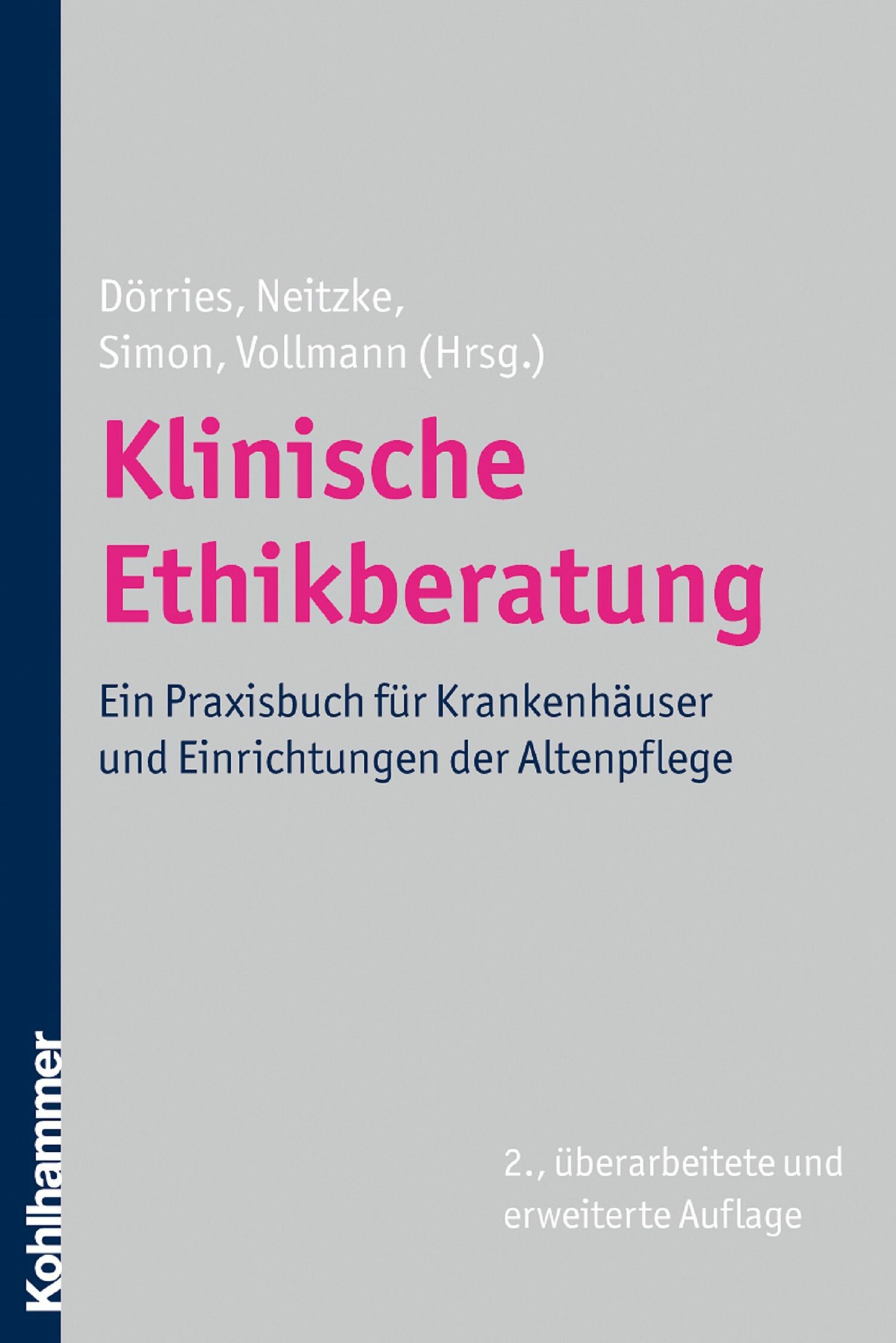 Cover Klinische Ethikberatung