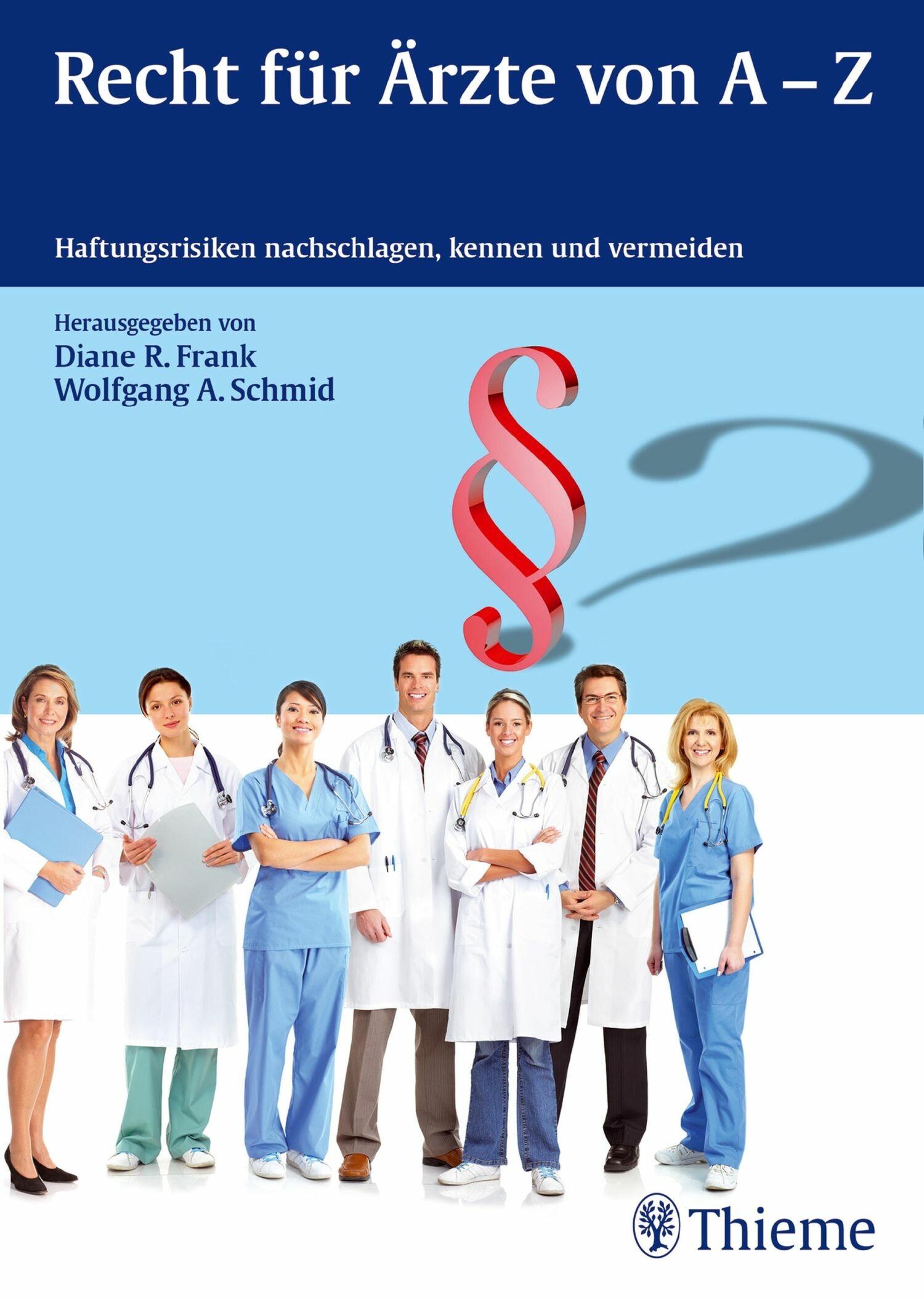Cover Recht für Ärzte von A-Z