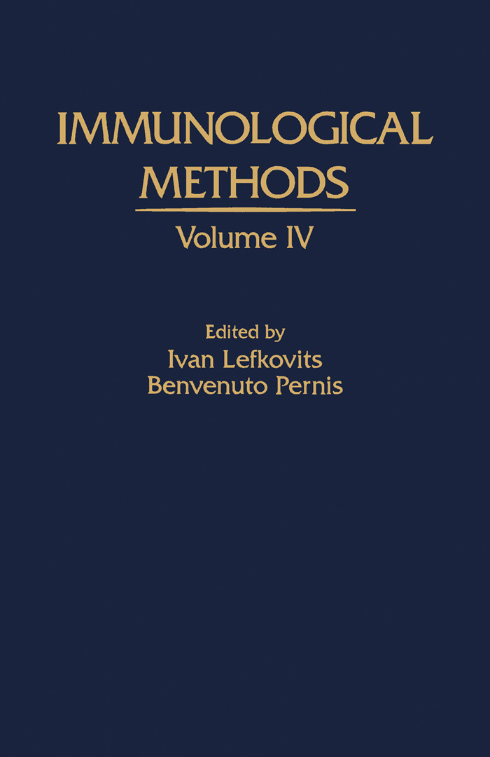 Cover Immunological Methods