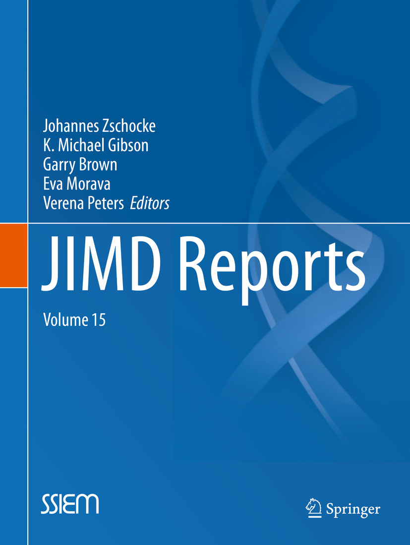 Cover JIMD Reports, Volume 15
