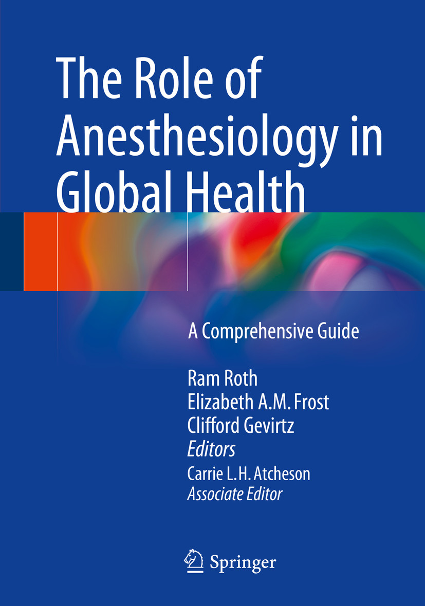 Cover The Role of Anesthesiology in Global Health
